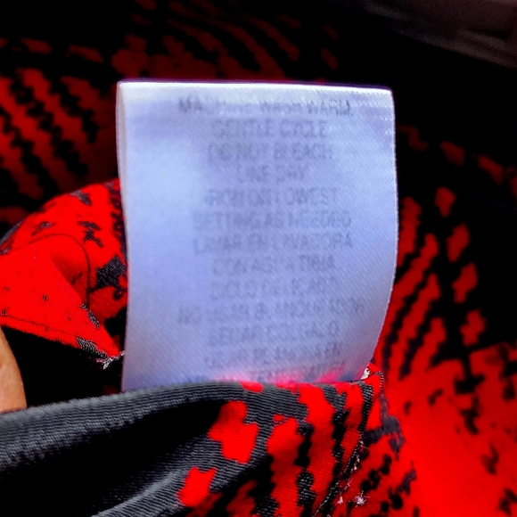 Vintage Buffalo Plaid Short Sleeve Blouse Top - Picture 6 of 6